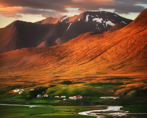 Islandia pejzaż górski Arkadiusz Makowski