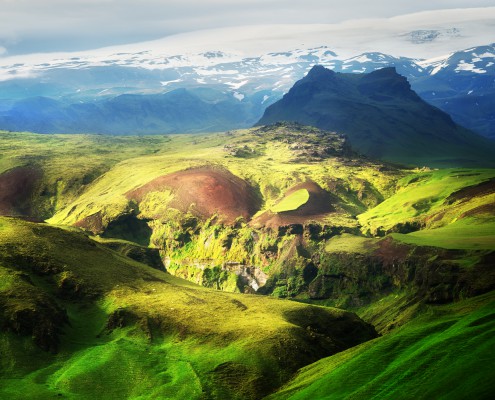 Islandia góry pejzaż Arkadiusz Makowski
