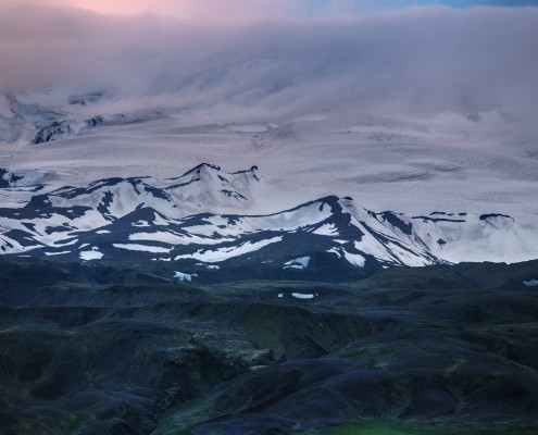 Pejzaż Islandia lodowiec Arkadiusz Makowski